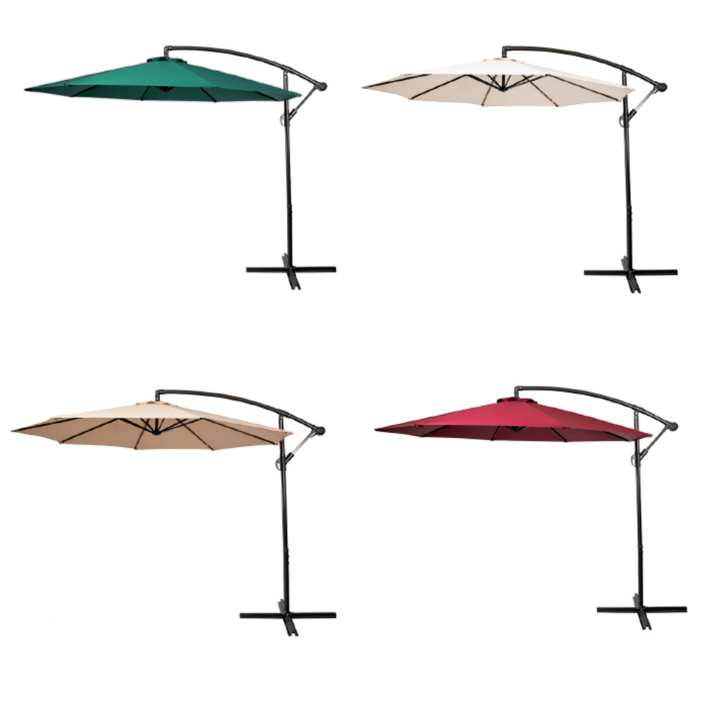 Pengyi Uv Resistant Polyester Patio Folding Sun Garden Outdoor Beach Banana Umbrella