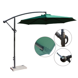 Pengyi Uv Resistant Polyester Patio Folding Sun Garden Outdoor Beach Banana Umbrella