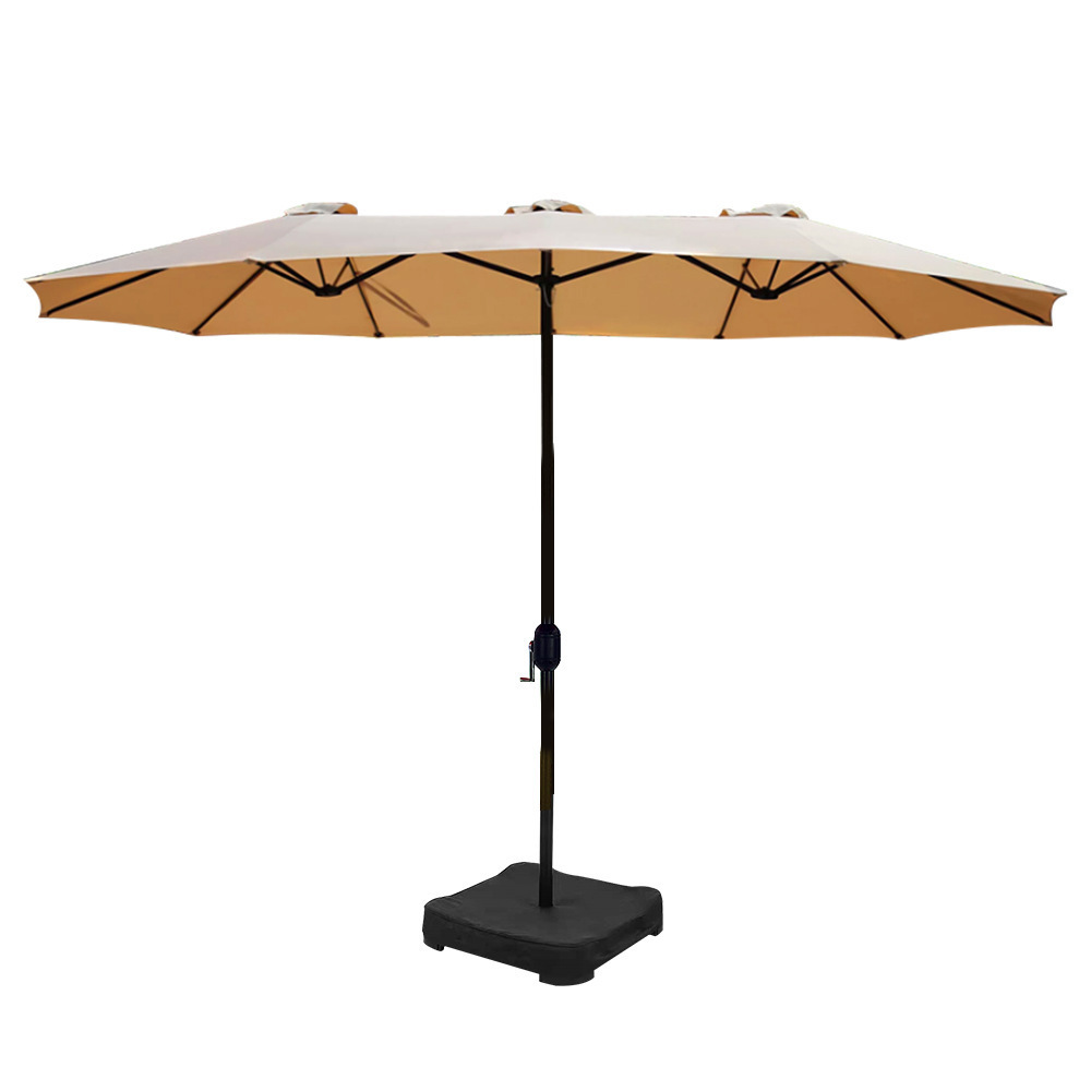 Pengyi New Outdoor Wholesale Outdoor Beach Garden Umbrella Metal Double-sided Patio Umbrella