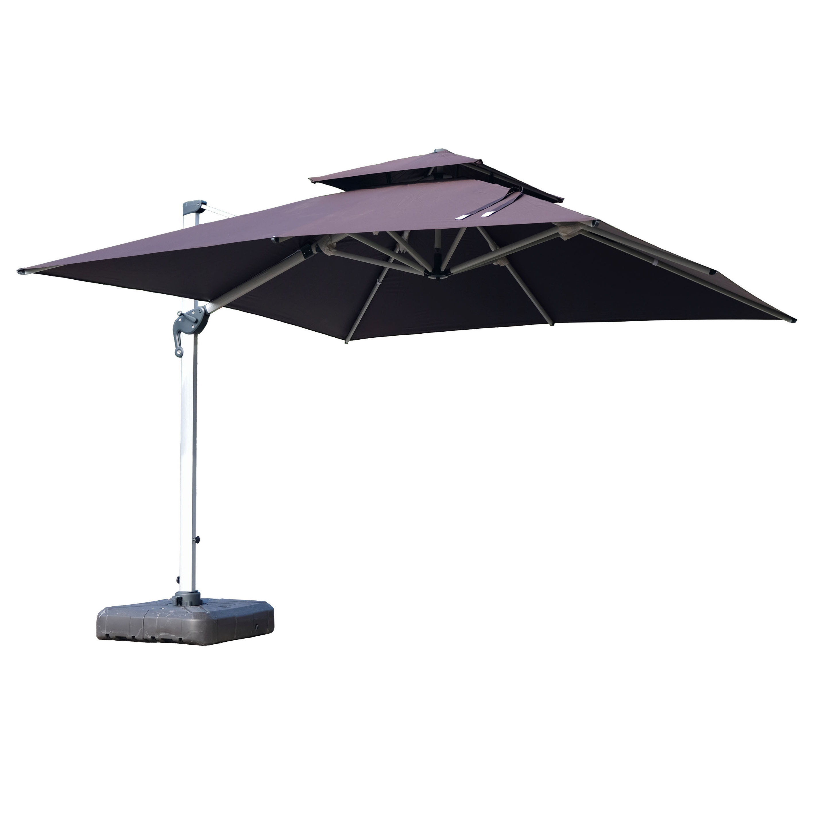 grand glorious roman parasol Pengyi new arrival patio umbrella garden umbrella center pillar umbrella outdoor parasol