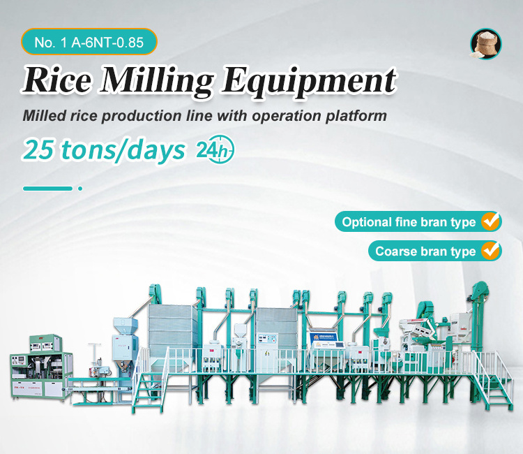 25 to 30 Ton a Day Fully Automatic Complete Line Rice Milling Machine ...
