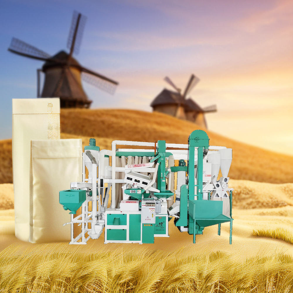 China Factory Price Husk Huller Machine Rice Corn Polisher Peeling Rice Mill Machine With Combined