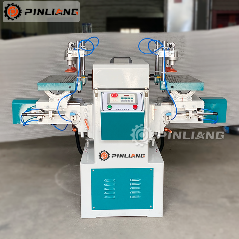 MS3112 Double Ends Horizontal Mortising Machine 2 Spindles Woodworking Chain Mortiser Machine