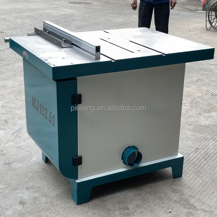 PINLIANG woodworking Tilting arbor table saw Double track pusher swing angle radial circular saw