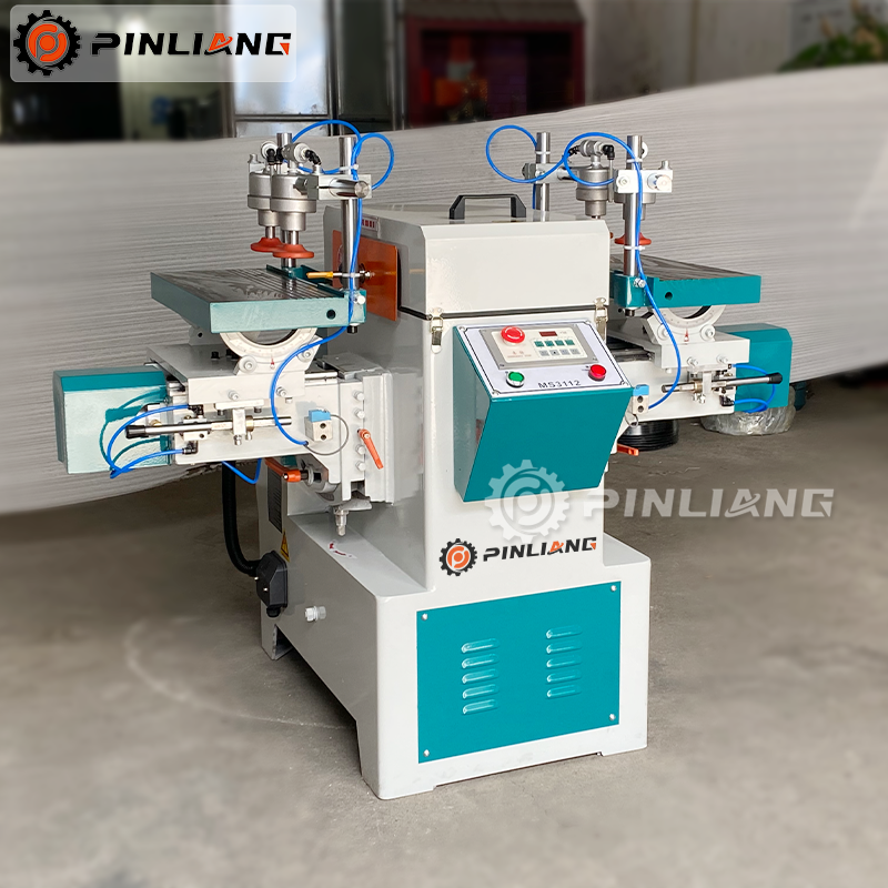 MS3112 Double Ends Horizontal Mortising Machine 2 Spindles Woodworking Chain Mortiser Machine