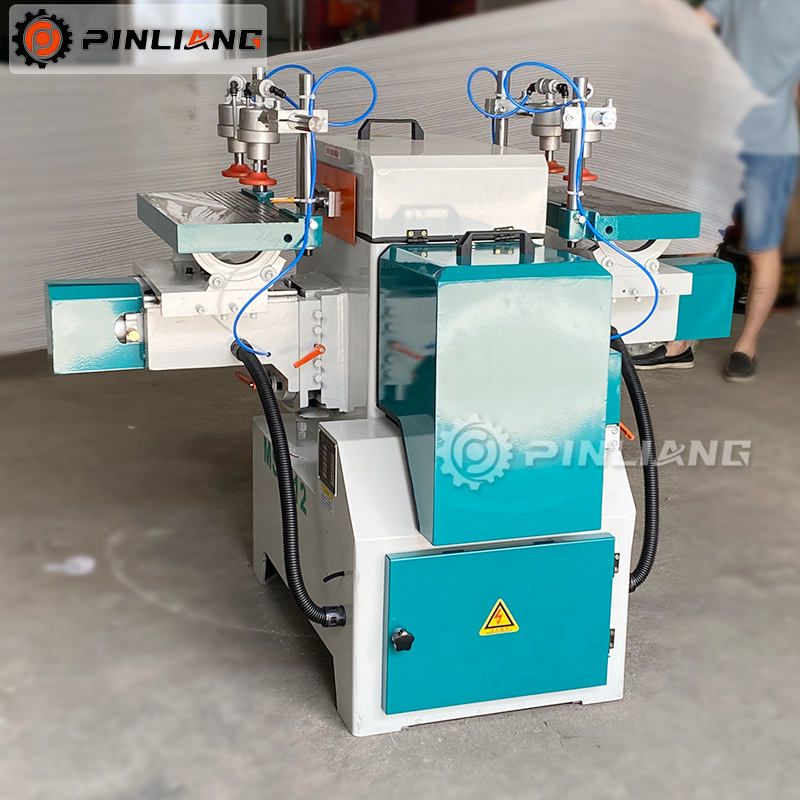 MS3112 Double Ends Horizontal Mortising Machine 2 Spindles Woodworking Chain Mortiser Machine