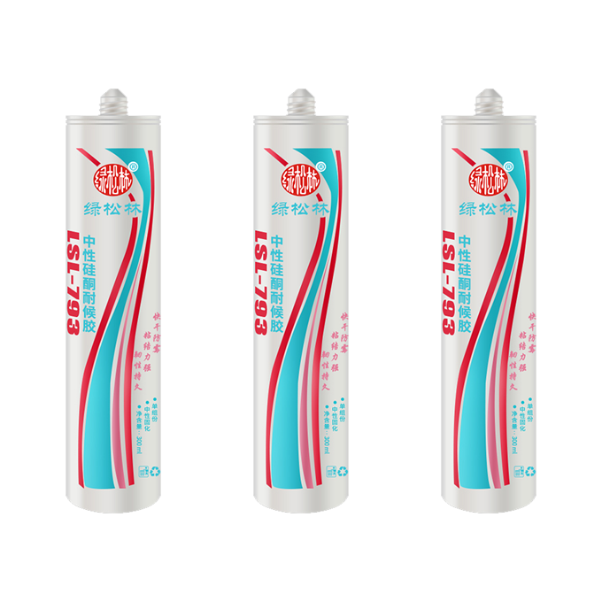 Adhesives Glue 793 Neutral Silicone Weatherproof Sealant Silicone Transparent Silicone Gum Glass Glue