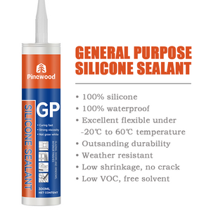 High Temp Waterproof Silicone Sealant Weatherproof Silicone Sealant Sausage Silicone Sealant