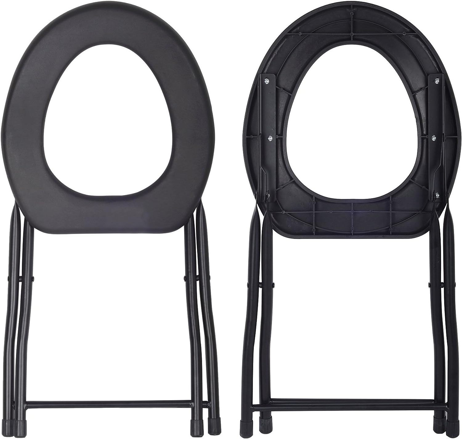 Folding Commode Chair Portable Toilet Seat