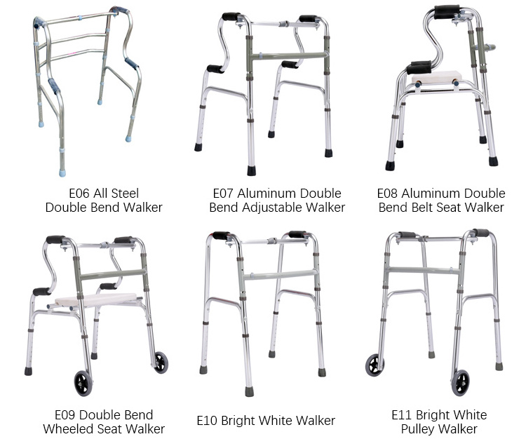 Medical Mobility Folding Walking Aids Adult Walker walking aids walker for disabled