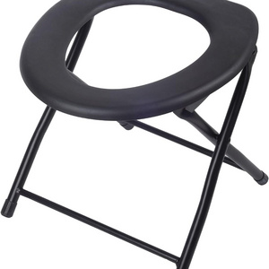 Folding Commode Chair Portable Toilet Seat