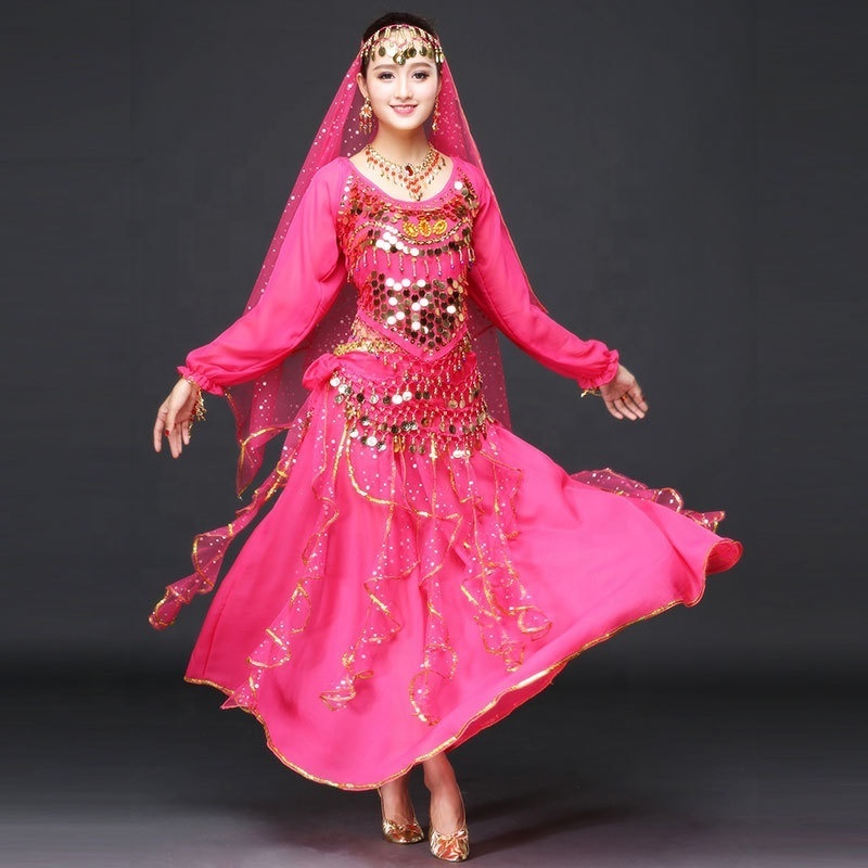 Handmade Adult Sexy Arabic Belly Dance Suit Women Indian Belly Dancing Costumes Dress for Performance