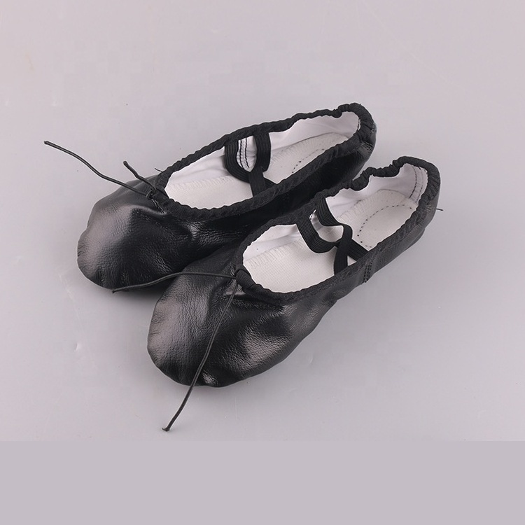 Genuine Leather Upper Material Soft Ballet Dance Shoes Ballet Slippers