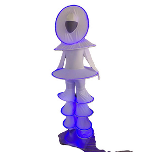 Stage performance clothing performance art luminous robot costumes led luminous clothing props bar stilts