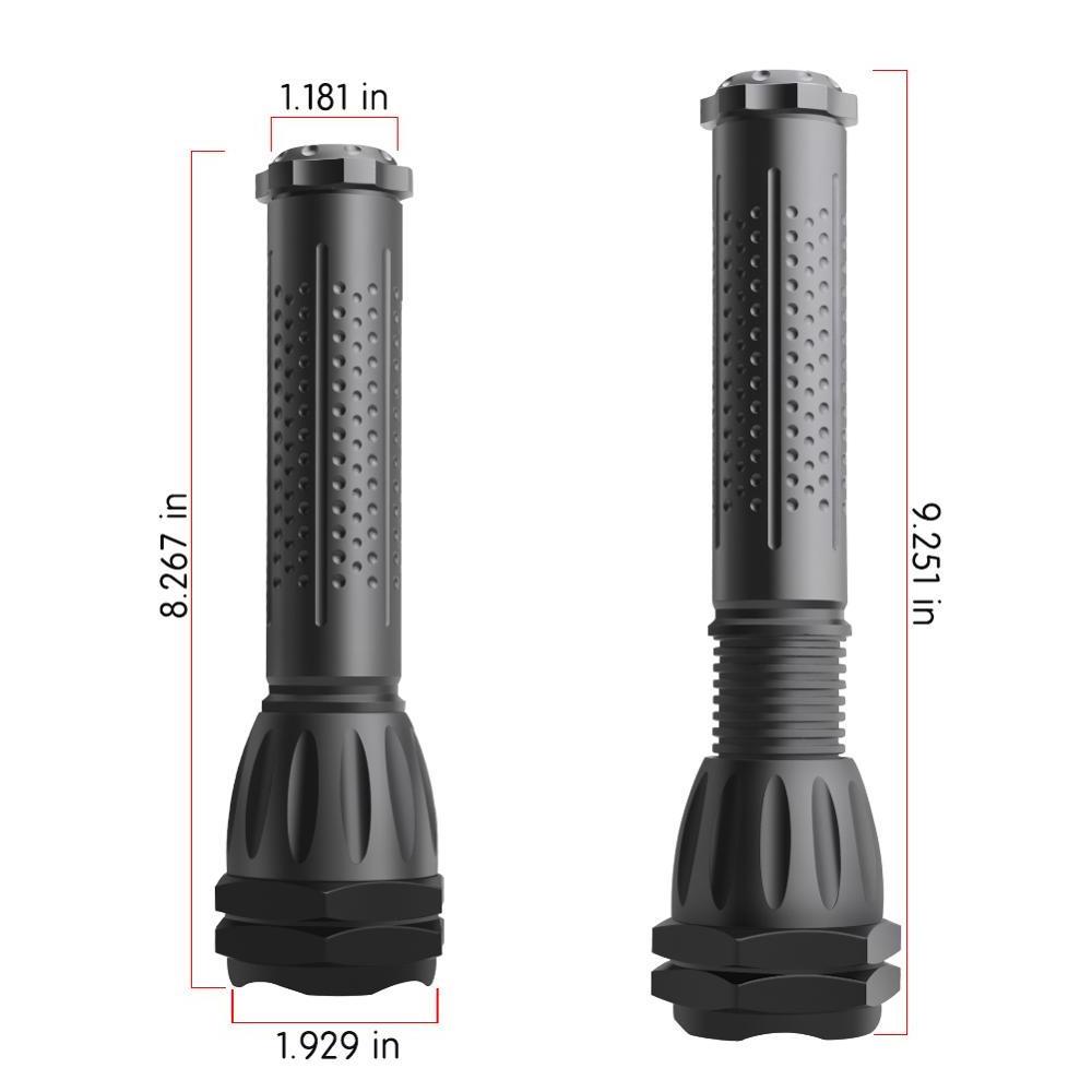 LED Rechargeable Flashlight XHP-50 linterna torch 4000 lumens 18650 Battery Outdoor Camping Powerful Led Flashlight