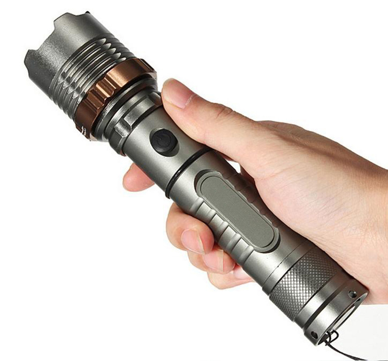 Tactical Flashlight The Original 800 Lumen Ultra Bright rechargeable LED 4 Mode Flashlight