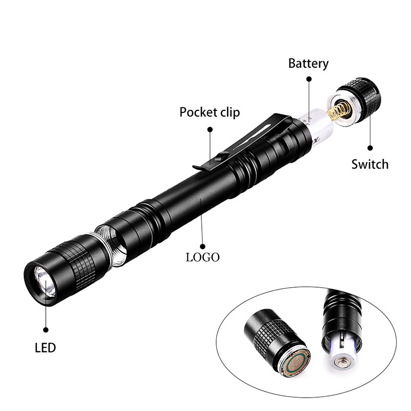 Hot Sale Aluminum waterproof IPX5  Pocket Best Outdoor 365nm Scorpion led UV Flashlight Torch ultraviolet light