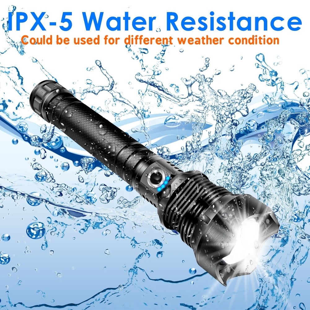 Led Lights 26650 Battery 100000 Lumen xhp70 2 Powerful Rechargeable Chinese Led xhp 70.2 Flashlight lamp