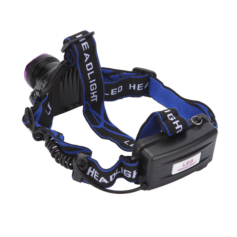 New  high quality hot selling super bright LED Headlamp  waterproof rechargeable flat led head torch  flashlight