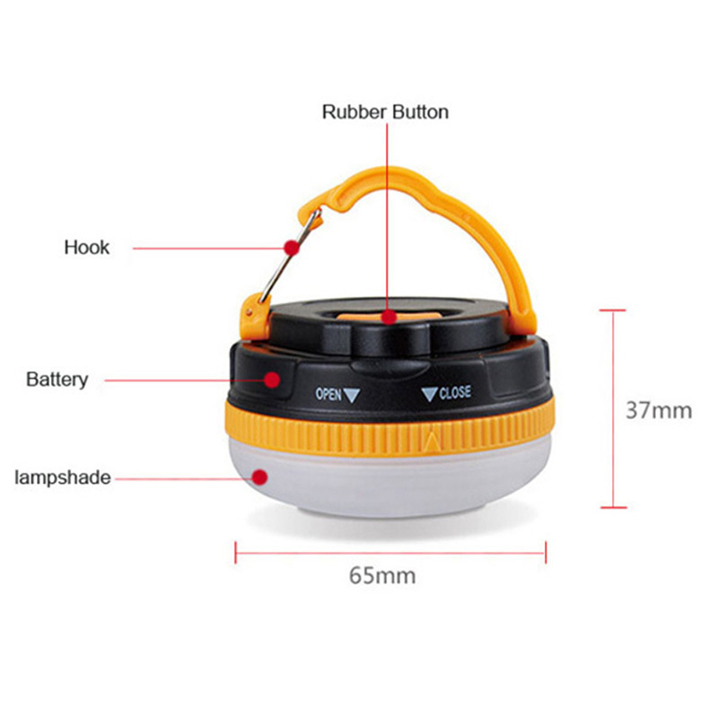 Wholesale led camping light outdoor tent lantern lamp portable collapsible hanging camping lantern