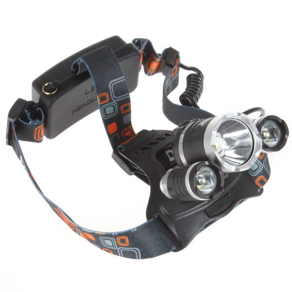 LED Headlamps High Power LED Headlight Camping Head Torch 5 Modes Head Lantern 18650 Rechargeable waterproof IPX5 Head Lamp