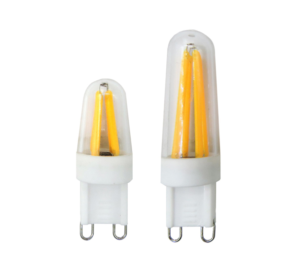 G9 filament lamp cob 2w 200lm dimmable AC 120V 220V CE RoHS G9 Filament Led Bulb