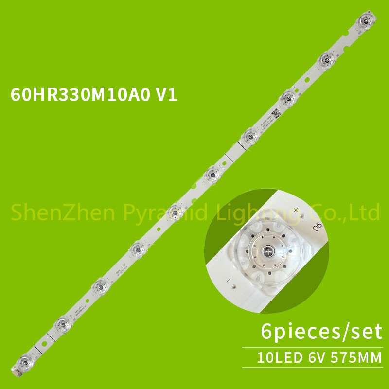 Replacement LCD Spare Parts 60HR330M10A0 V1 for Toshiba 60U5950C for TCL 60F60 60D6 60U5950C 60EP660 TV LED Backlight Strip