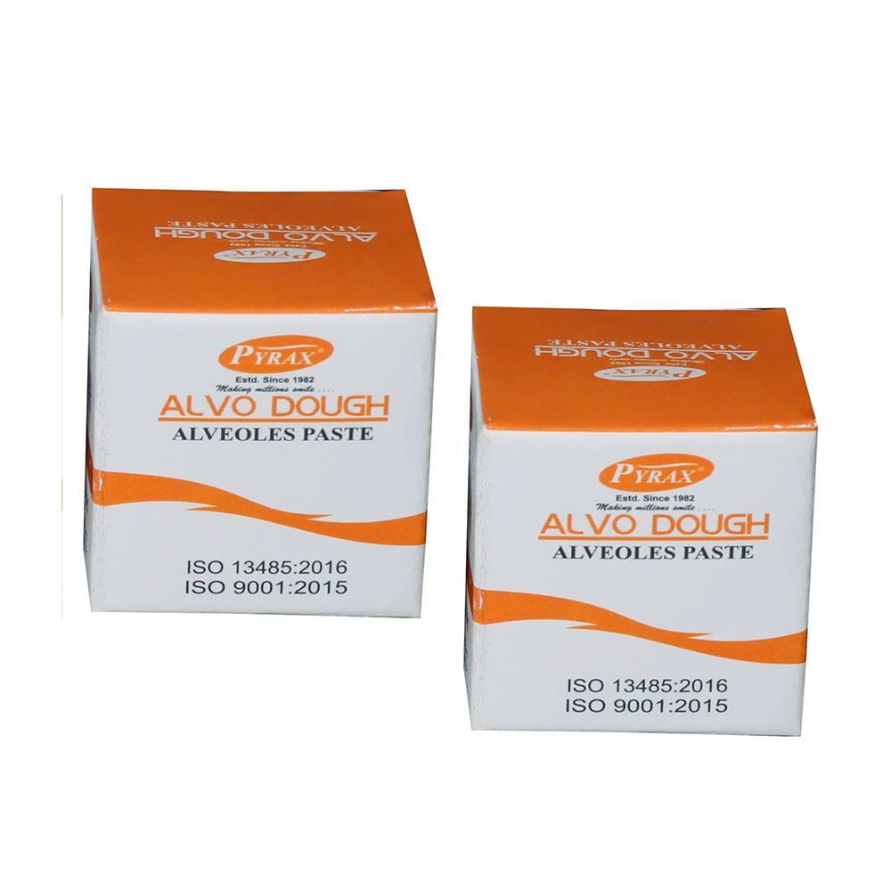 Premium Quality Dental Supplies Pyrax Alvo Dough Alveoles Paste  12 Gms From Trusted Manufacturer At Bulk Supplier