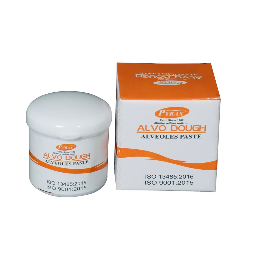 Premium Quality Dental Supplies Pyrax Alvo Dough Alveoles Paste  12 Gms From Trusted Manufacturer At Bulk Supplier