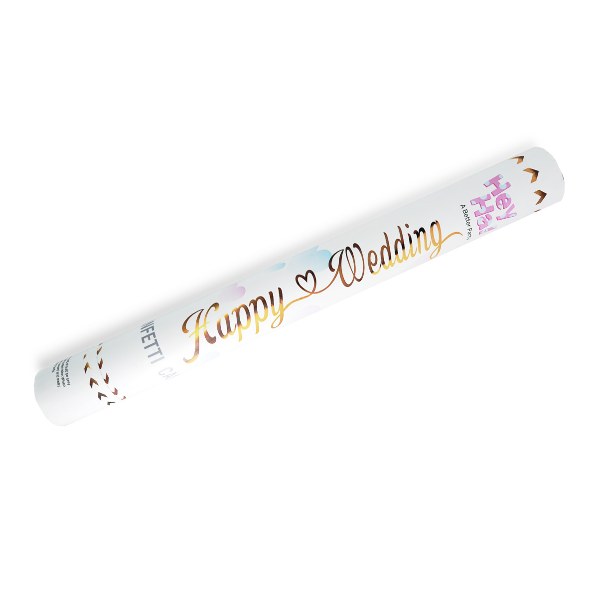 Heyha white Wedding Celebrations  Safe Perfect Customizable 100% biodegradable  Paper Confetti cannon