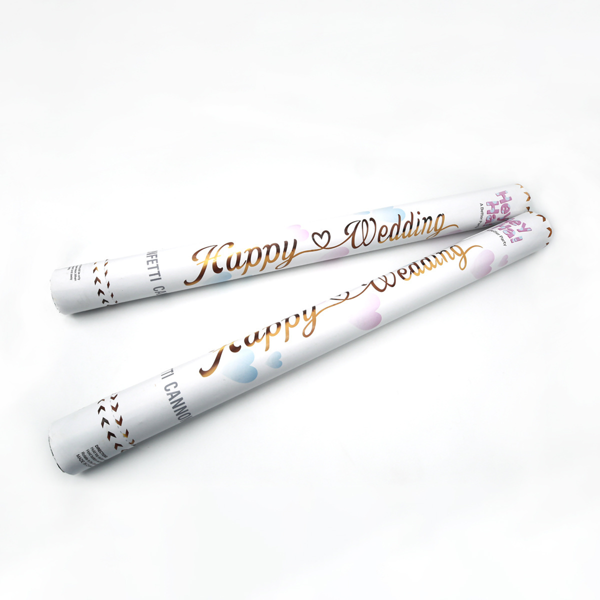 Heyha white paper Celebrations  Safe Perfect Customizable 100% biodegradable  Valentine's Day Confetti cannon