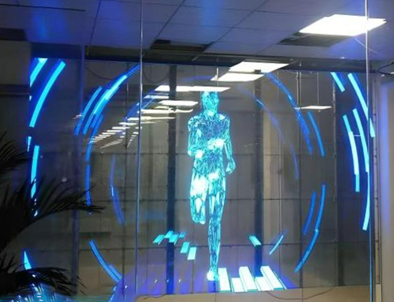 Led Glass Lamination Screen Led Crystal Film Screen Led Flexible Transparent Led Flexible Screen