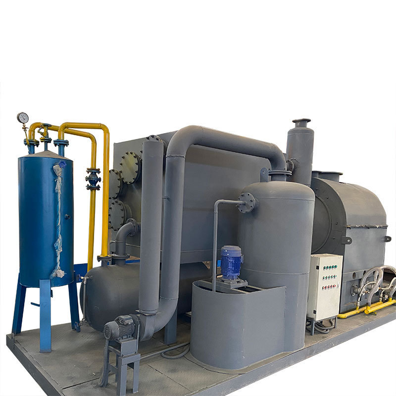 jinpeng small wast oil recycling machine to diesel