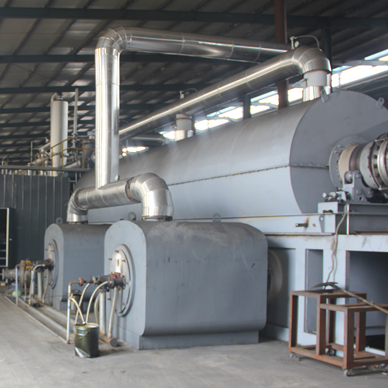 Fully Automatic Continuous Waste Tyre / Plastic Pyrolysis Plant for Making Fuel Oil