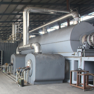 Fully Automatic Continuous Waste Tyre / Plastic Pyrolysis Plant for Making Fuel Oil