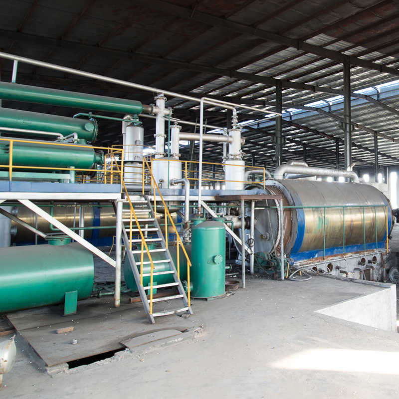 Direct Manufacturer continuous used rubber tyre recycling plant for sale