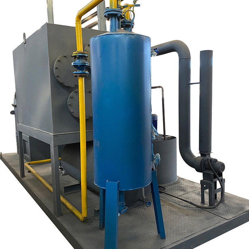 jinpeng small wast oil recycling machine to diesel