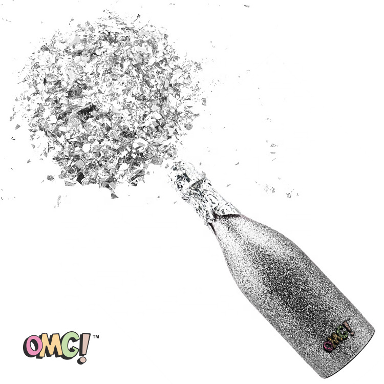 OMG BSCI Promotional Wholesale Cheap Disposable Wedding Party Champagne Confetti Cannon Streamers