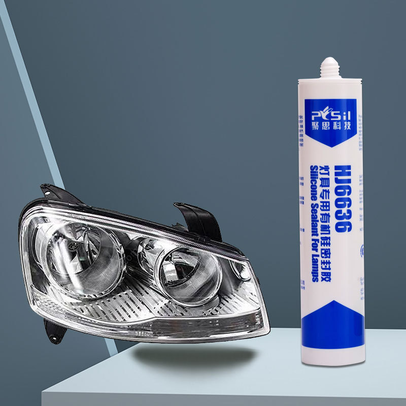 HJ6636 Adhesive sealing Modified alcohol headlight silicone sealant gp silicone sealant