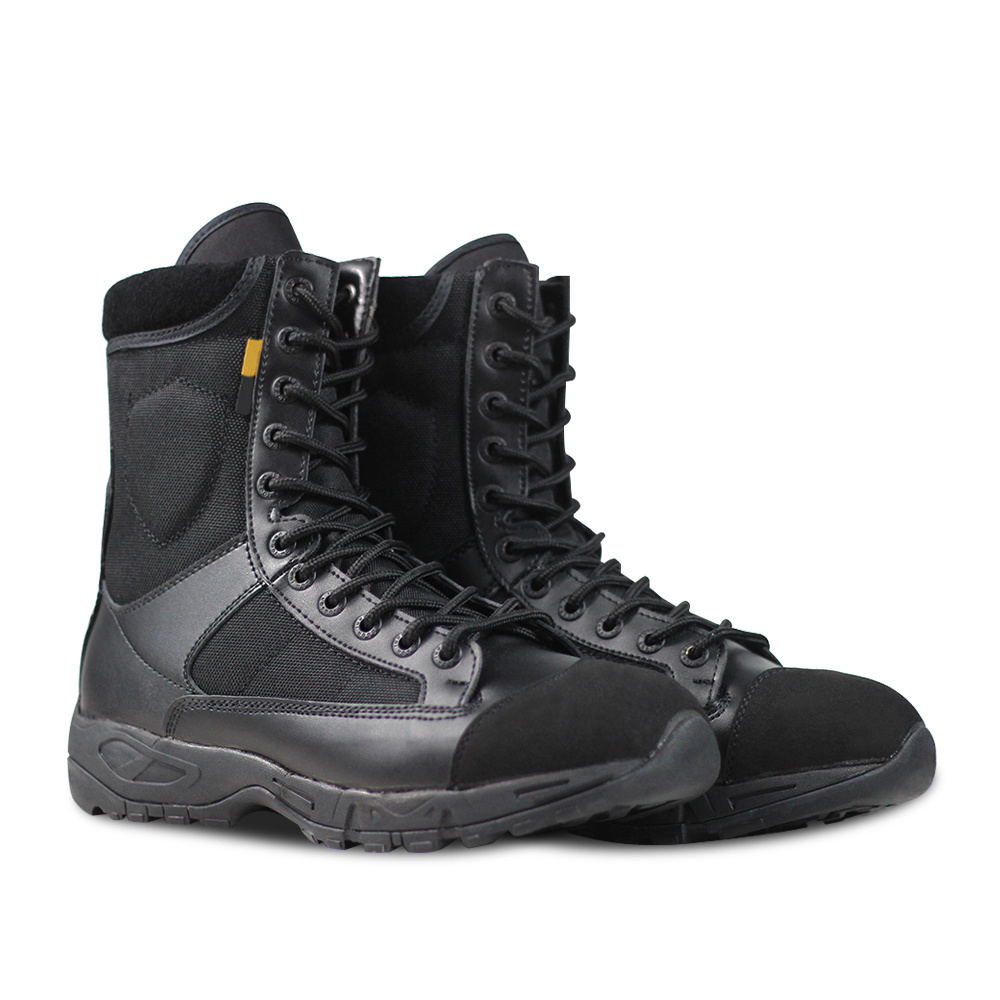 In Stock 2024 new Wear-resistant Outdoor Black Combat Safety Boots For Men Tactical Combat Desert Boot hiking boots