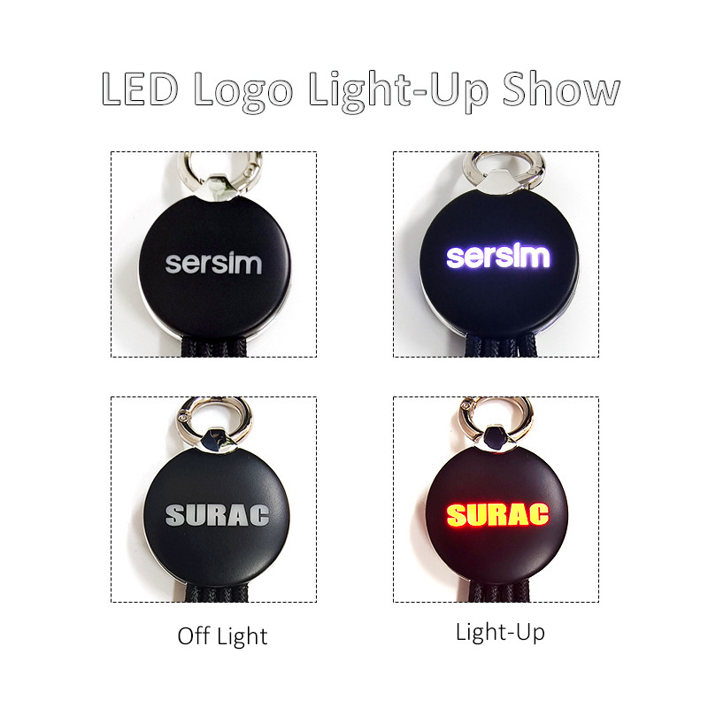 Custom logo New 3 In1 Led Usb Charging Cable Line Keychain Multi-function Gift Customization Data Cable For iphone Usb Cable