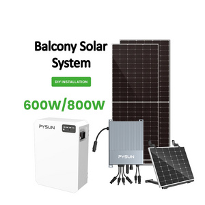 PYSUN Akku Fur Balkonkraftwerk Solar 800w Powerbank Mit 300 Complete 600w 2500w Set Droppshipping Eu Stock European Warehouse