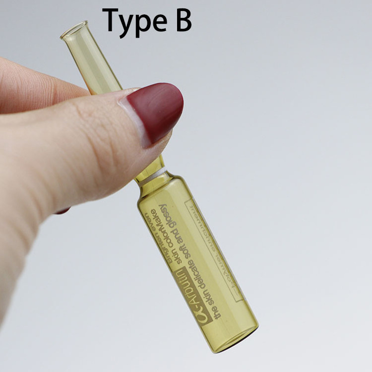 Pharmaceutical Empty Borosilicate Glass Ampoule Bottle Manufacturers 10ml 5ml 3ml 2ml 1ml Closed Glass Ampoule