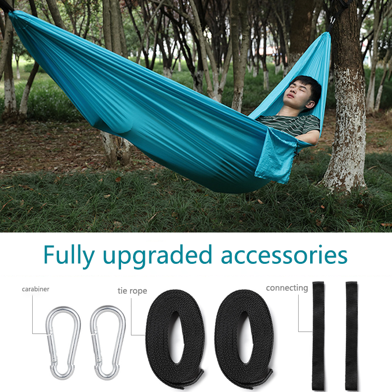 Portable Hammock Single Or Double Hammock Camping Accessories For Outdoor