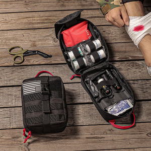 direct sales Portable Camping Hiking Tactical  Emergency Survival Gear And Medical First Aid Kit