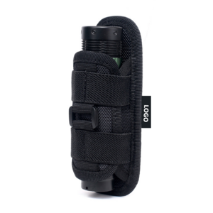 Wholesale Outdoor Tactical Led Flashlight Holster With 360 Degrees Rotatable Flashlight Torch Pouch For Hunting