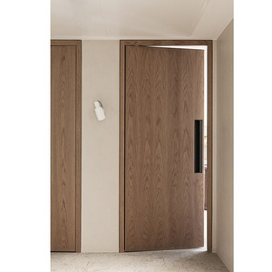 Interior Door modern swing solid wood door for bedroom