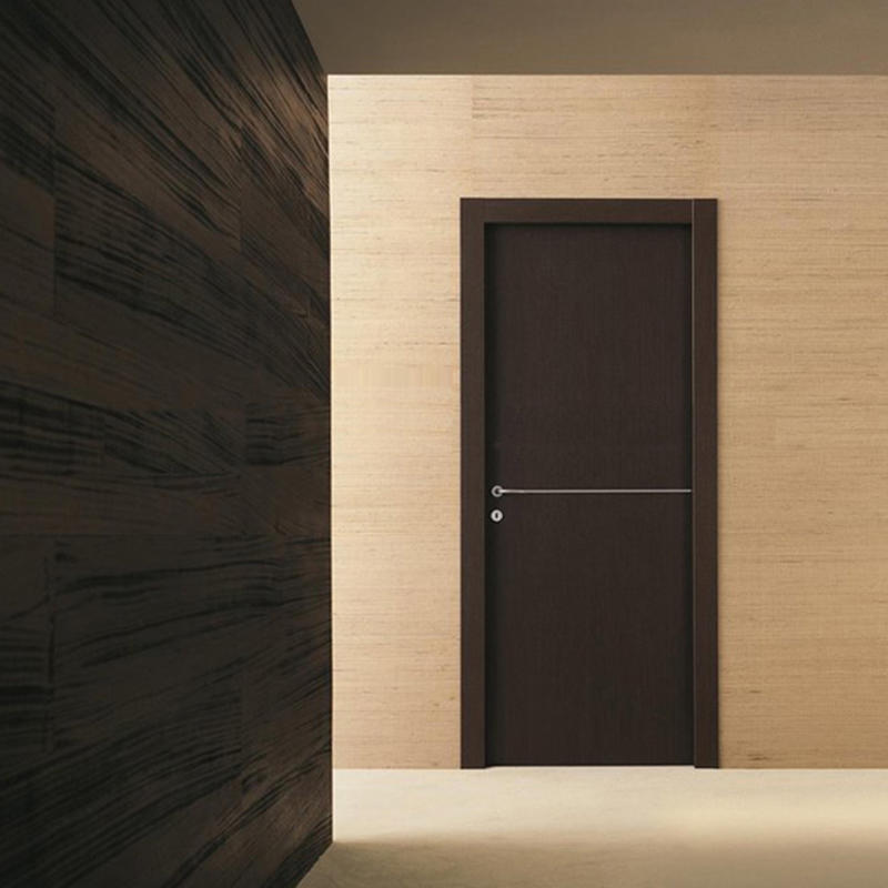 Interior Door modern swing solid wood door for bedroom