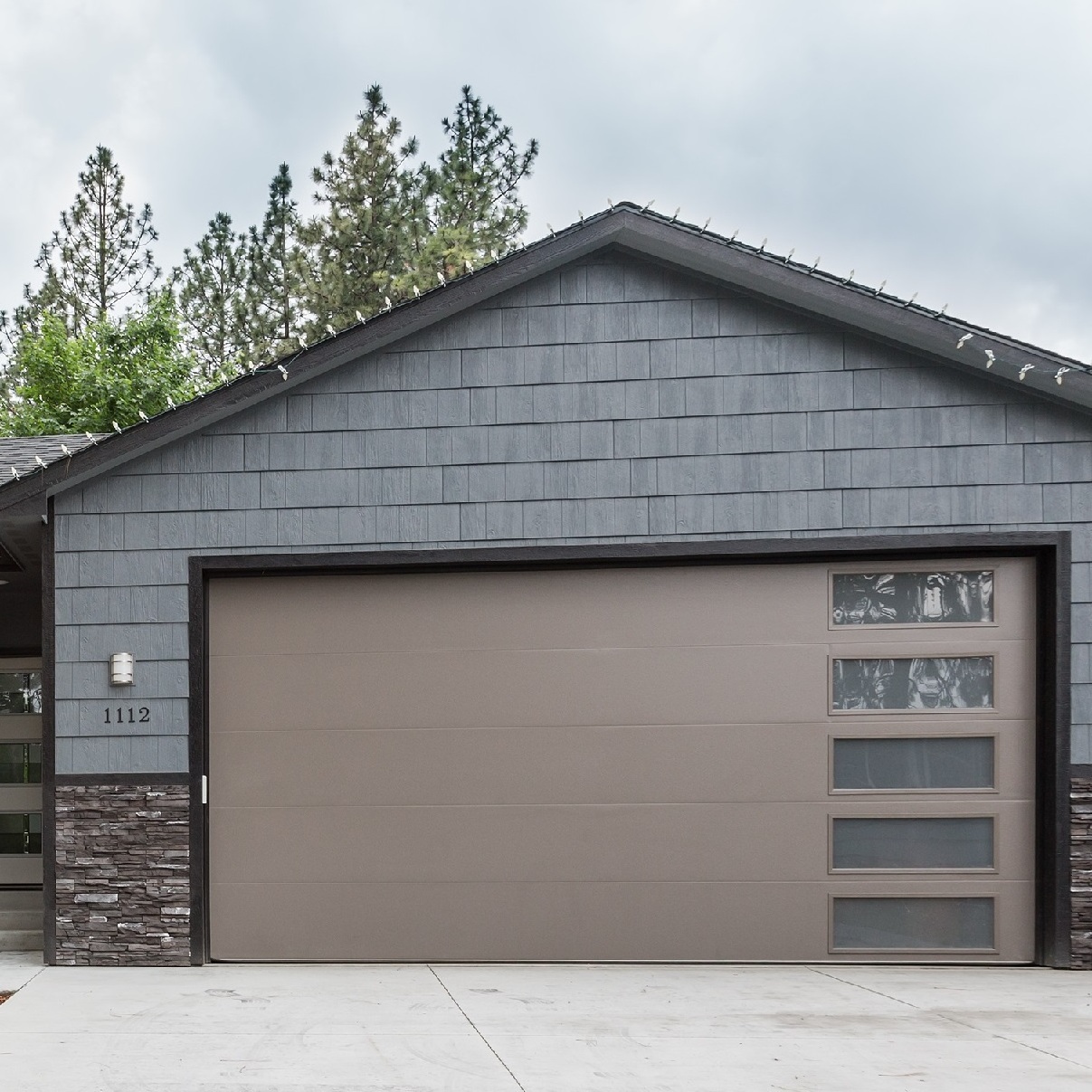 Wrought iron garage door  9ft x 7ft garage door windows