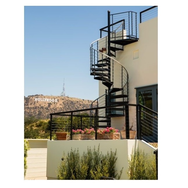 Exterior small spiral staircase used spiral staircase for sale